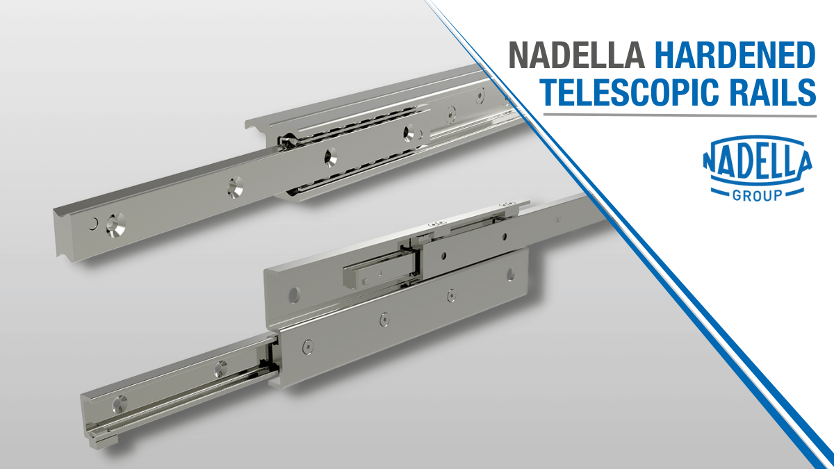 NADELLA Hardened Telescopic Rails